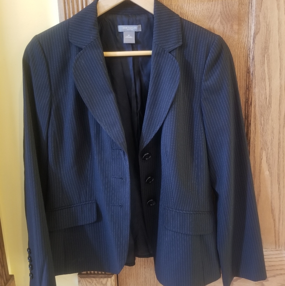 Black pin striped Blazer